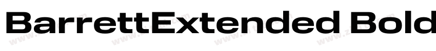 BarrettExtended Bold字体转换